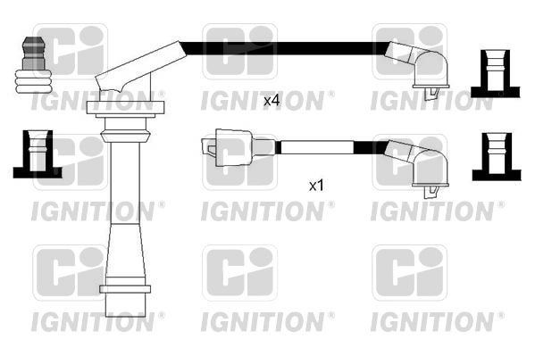 QUINTON HAZELL Süütesüsteemikomplekt XC1222